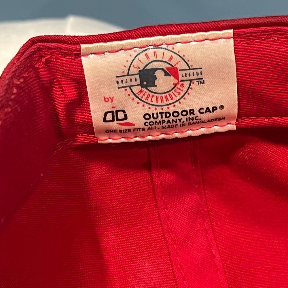 Cincinnati Reds Baseball Hat Logo Athletic MLB Genuine Merchandise Adjustable - Picture 7 of 7
